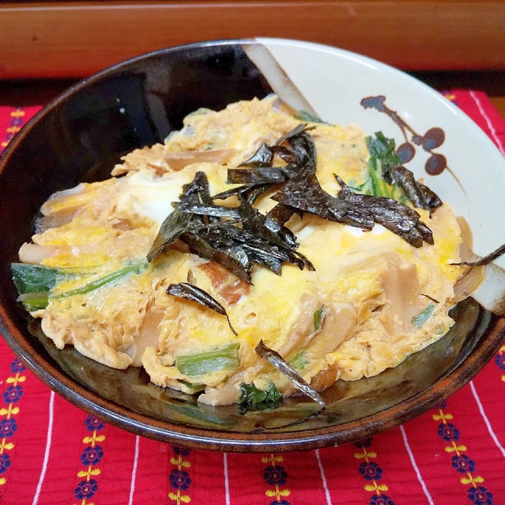 小松菜たまご丼